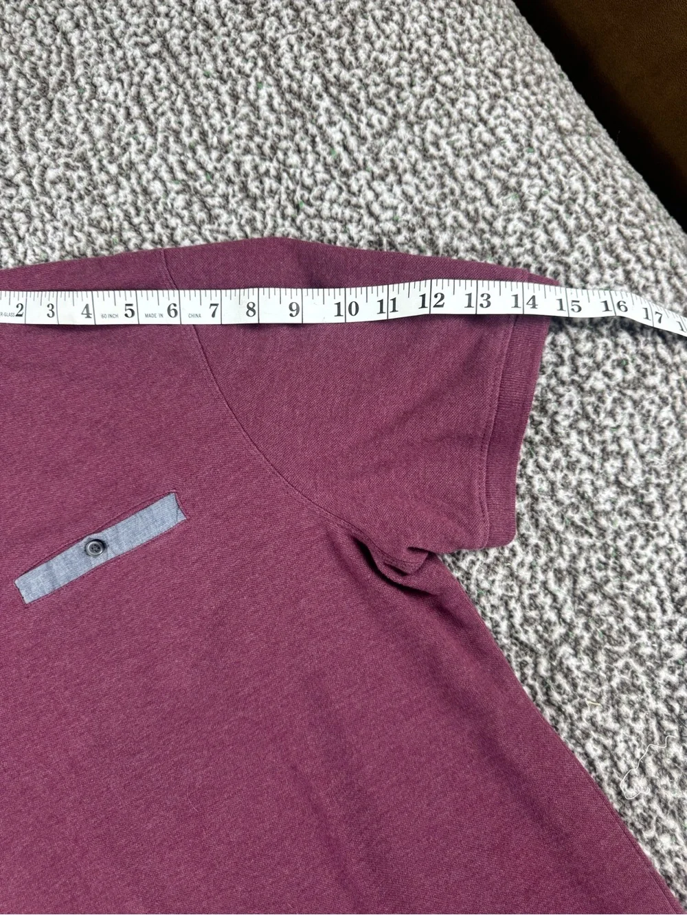 Banana Republic Men's Burgundy Polo Shirt XL